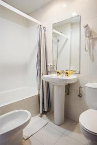 Koupelna v ubytování Moon Hostel Bio