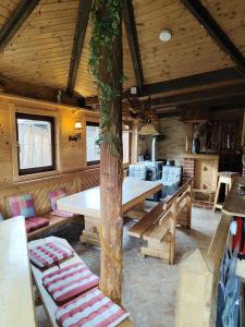 Posezení v ubytování Haus Alpenliebe