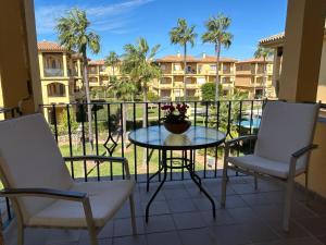 Balkón nebo terasa v ubytování Apartamento excelente ubicación en Novo Sancti Petri By Chiclana Dreams