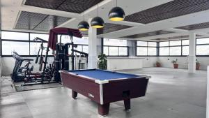 Γυμναστήριο ή/και όργανα γυμναστικής στο Premium apart billiard and balcony