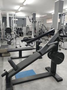Fitness centrum a/nebo fitness zařízení v ubytování Hotel La Cavalera