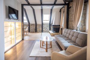 Posezení v ubytování Hotel de France