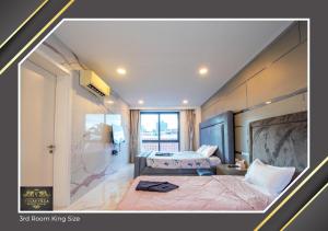 En eller flere senge i et værelse på Vegas villa, Pattaya + 54 billeder