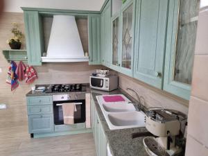 Kuchyň nebo kuchyňský kout v ubytování Rosy Vacation Home
