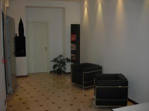 A television and/or entertainment centre at Hotel Agli Artisti