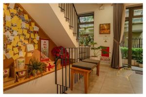 Posezení v ubytování Aki 秋 Hostel