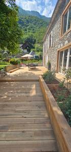 Nespecifikovaný výhled na hory nebo výhled na hory při pohledu z bed and breakfast
