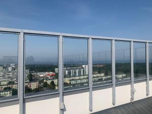 Balkón alebo terasa v ubytovaní IRS ROYAL APARTMENTS Apartamenty IRS Cztery Oceany