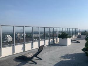 Balkón alebo terasa v ubytovaní IRS ROYAL APARTMENTS Apartamenty IRS Cztery Oceany