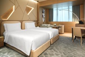 Katil atau katil-katil dalam bilik di La Cigale Hotel Managed by Accor