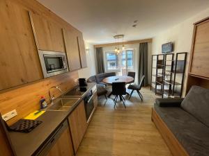 Cucina o angolo cottura di Pension Ahorn