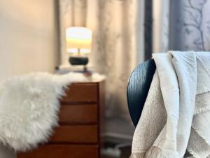 Posteľ alebo postele v izbe v ubytovaní Wenceslas - Prague Apartment