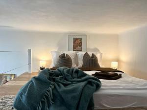 Posteľ alebo postele v izbe v ubytovaní Wenceslas - Prague Apartment