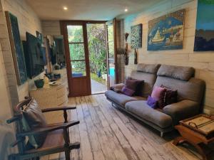 O zonă de relaxare la Villa Capo Corso