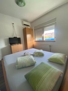 Postel nebo postele na pokoji v ubytování Meridiana