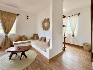 Posezení v ubytování Shirley Residence Kiwengwa