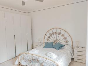 A bed or beds in a room at Casa Atena