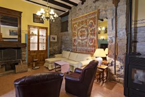Zona de estar de Casa Rural Gite El Tossal