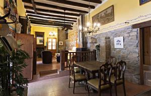 Zona de estar de Casa Rural Gite El Tossal