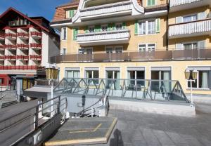 En balkong eller terrasse på Apartment Jungfrauview