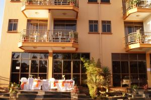 Balkón nebo terasa v ubytování Tristar Hotel Kampala