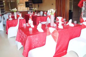 Posezení v ubytování Tristar Hotel Kampala
