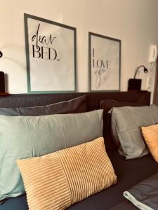 Ein Sitzbereich in der Unterkunft Ferienwohnung Schmalkalden