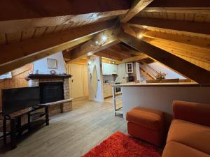 Η κουζίνα ή μικρή κουζίνα στο Casa Vacanza Tonale
