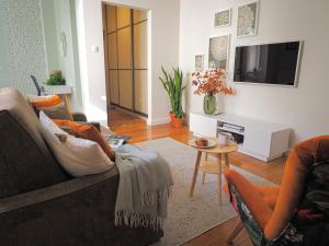 Telewizja i/lub zestaw kina domowego w obiekcie Enjoy Warsaw