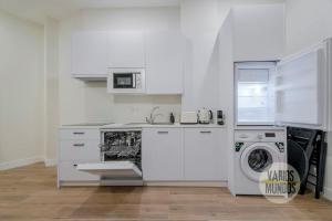 Кухня или мини-кухня в Cool y Céntrico Apt 6px en Plena Plaza del Carmen E2
