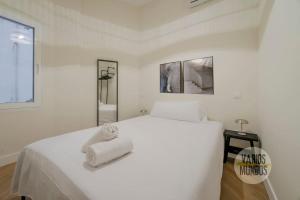 Кровать или кровати в номере Cool y Céntrico Apt 6px en Plena Plaza del Carmen E2