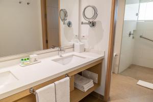 Koupelna v ubytování Hotel Irotama Lago