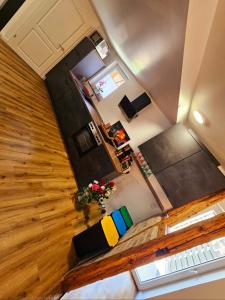 Kuchyň nebo kuchyňský kout v ubytování Ferienhaus zu den Ilsefällen