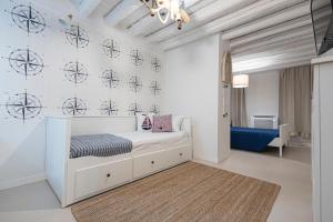 Postel nebo postele na pokoji v ubytování Sant'Andreas room