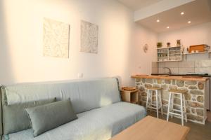 Χώρος καθιστικού στο Galini View Studios & Apartments