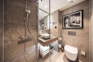 Radisson Hotel Leipzig的一间浴室
