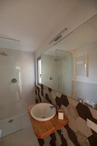 Koupelna v ubytování OrtoPì Country Canapa House
