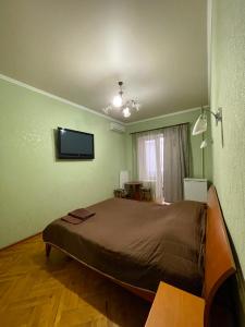 Postel nebo postele na pokoji v ubytování Затишні номери в самому центрі Одеси