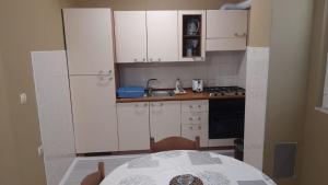 Kuchyň nebo kuchyňský kout v ubytování Apartments Lapa