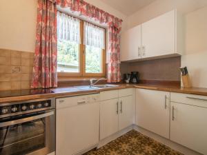 A kitchen or kitchenette at Ferienhaus Haas I
