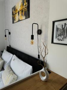 Posteľ alebo postele v izbe v ubytovaní SYMPHONY No 501 Apartment MyMozart