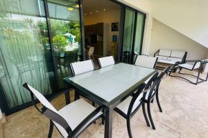 Posezení v ubytování Louisa Apart-Hotel Las Ballenas