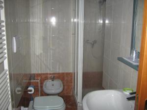 Ένα μπάνιο στο Affittacamere La Palazzina