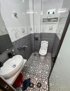 Koupelna v ubytování Kiên Bin Đồng Văn Hotel