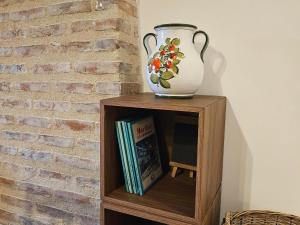 Knihovna v bed and breakfast