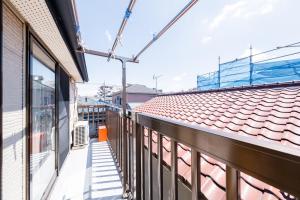 Balkón nebo terasa v ubytování 東京芳华驿站