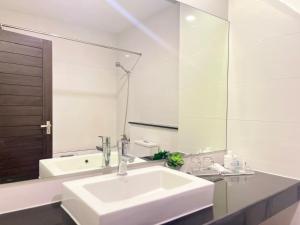 Koupelna v ubytování Crystal Suites Suvarnbhumi Airport
