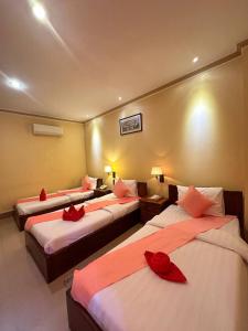 Letto o letti in una camera di Nice Guesthouse