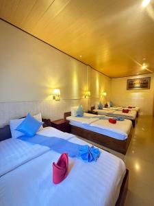 Letto o letti in una camera di Nice Guesthouse
