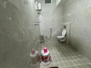 Koupelna v ubytování Sakthimurugan residency
